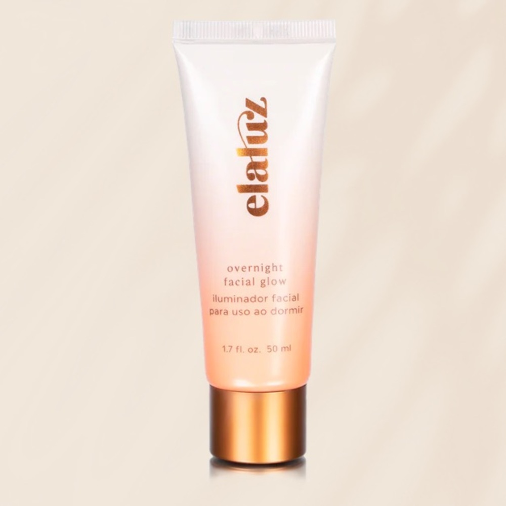 Elaluz Overnight Facial Glow Tanning Face Lotion NEW